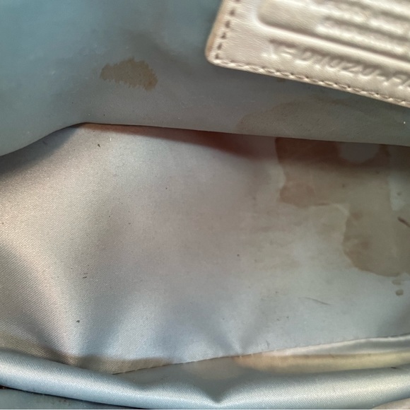 COACH silver  shoulder C logo canvas and silver leather - Picture 10 of 16